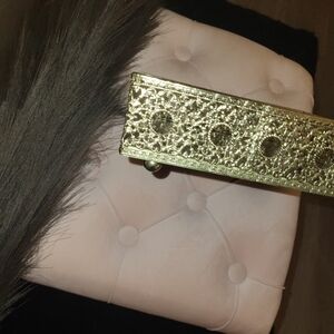 Elegant Gold Mirror Tray